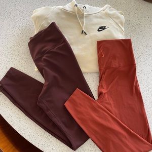 Mike Fall bundle! 2 medium leggings and 1 hoodie!